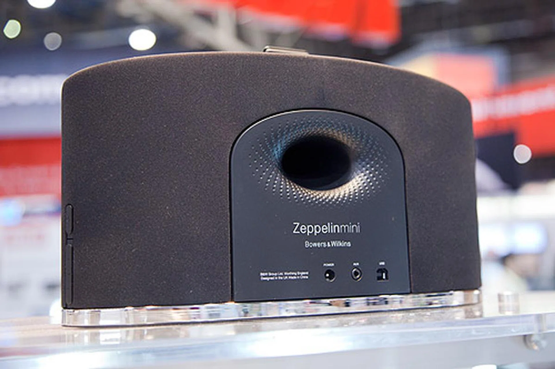 A rear view of the new Zeppelin mini.