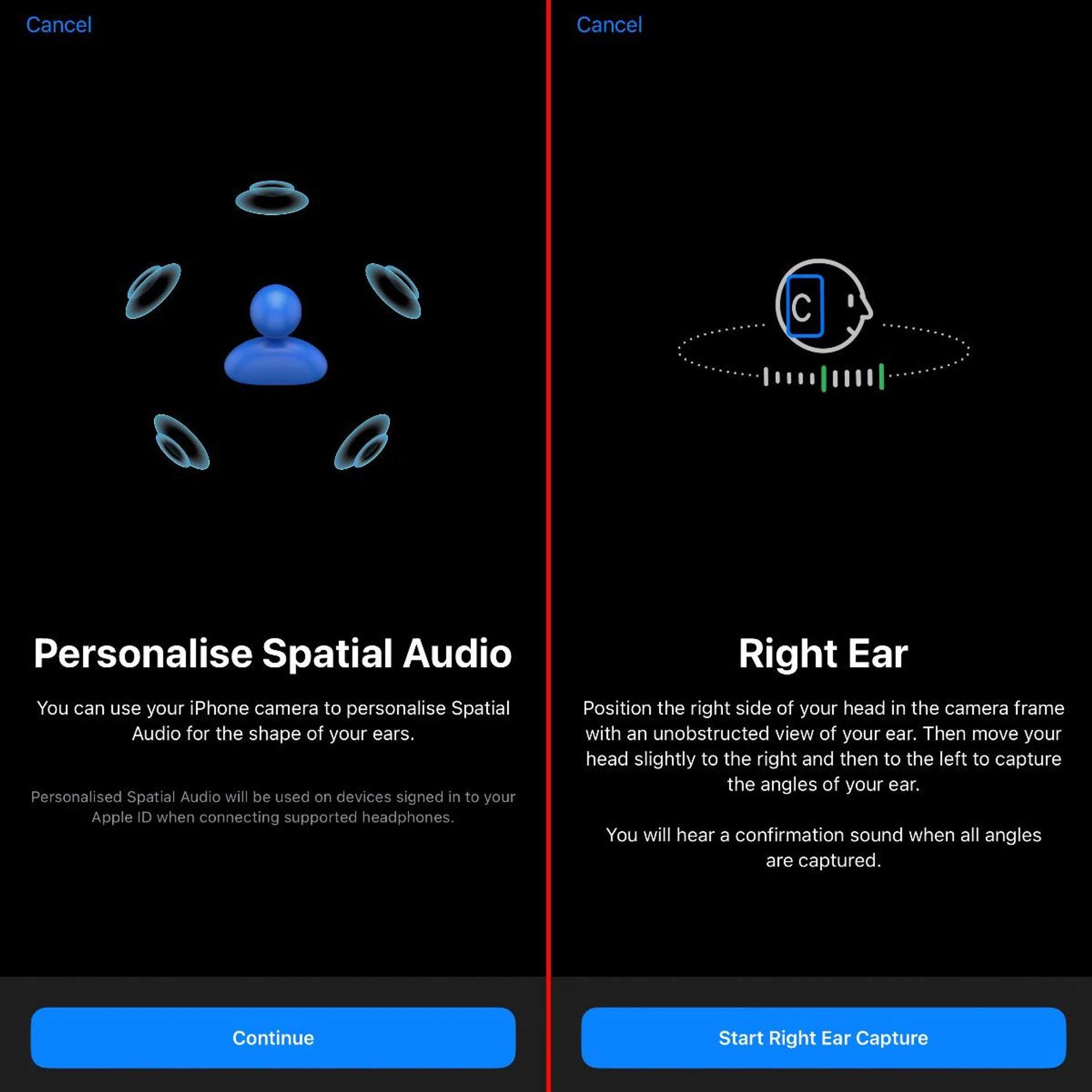 It's very easy to set up a personalised sound profile. The same cannot be said for its rivals.
