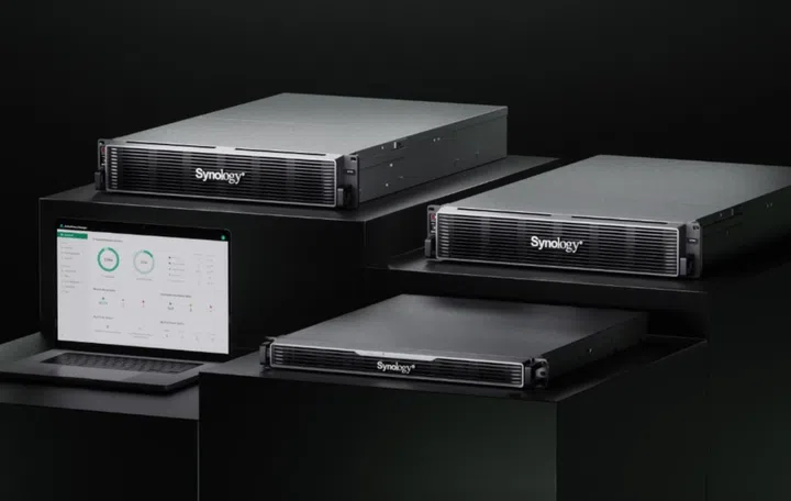 The range of new appliances. Image source: Synology. 