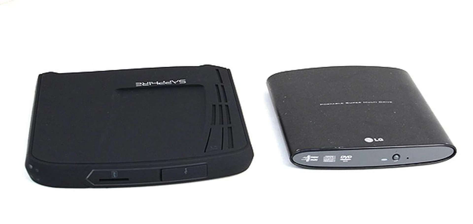The Sapphire Edge VS8 is actually not much bigger than an external optical drive.