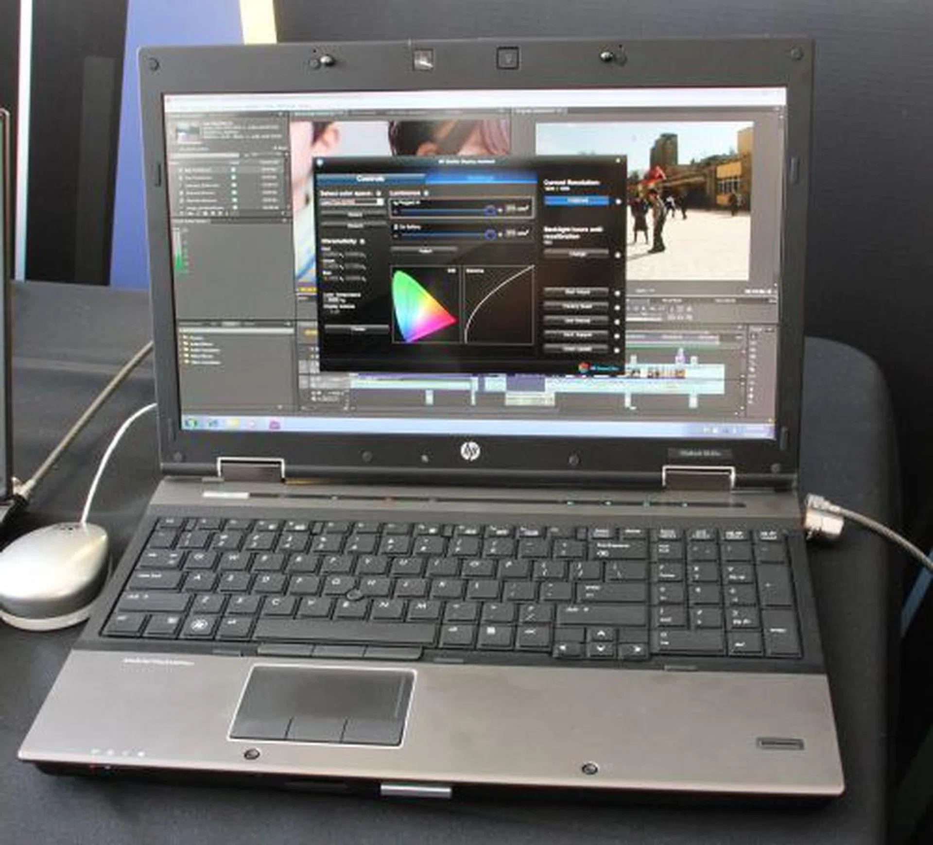 The HP EliteBook 8540w was launched earlier this year, but will now also be available with an optional DreamColor display, or the new ATI FirePro M7820 graphics adapter.