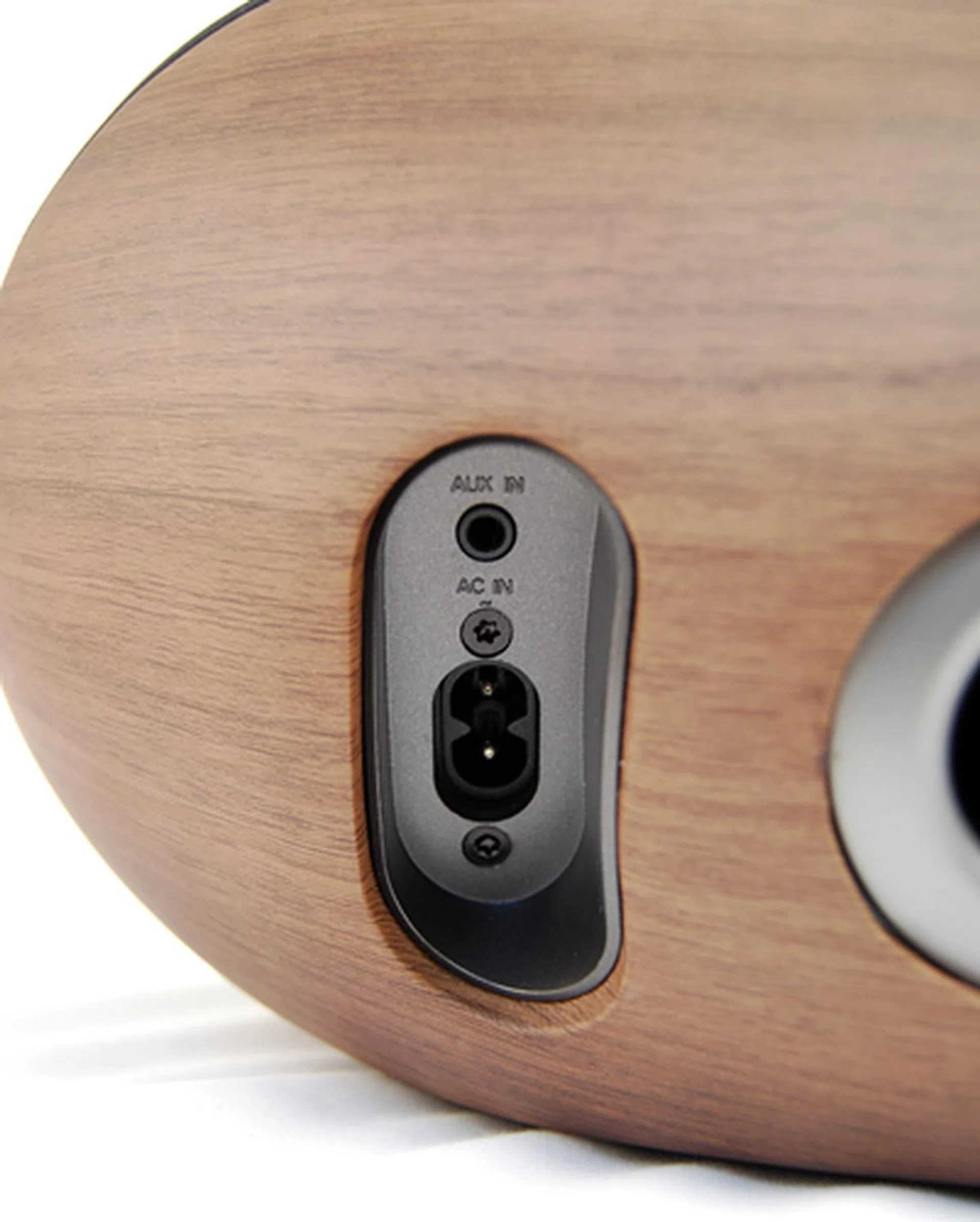 Besides the cradle on the front, you can only use the 3.5mm auxiliary port to connect the Philips Fidelio Primo DS9/10 to other devices.