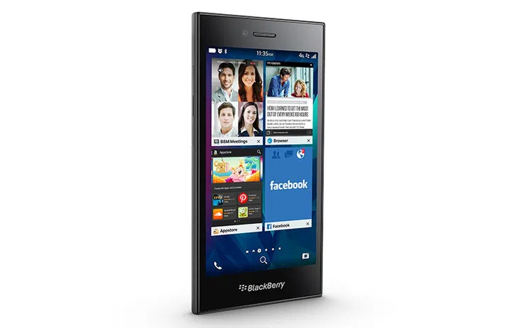 BlackBerry Leap. (Image Source: BlackBerry)