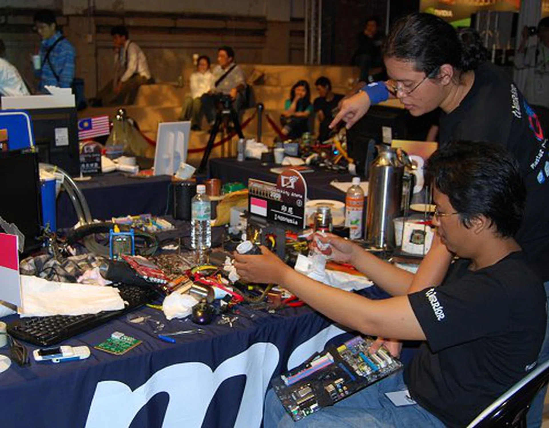  Back to the drawing board? Indonesia seems to have taken apart their systems and is now making some last min mods in order to get back the top spot.  