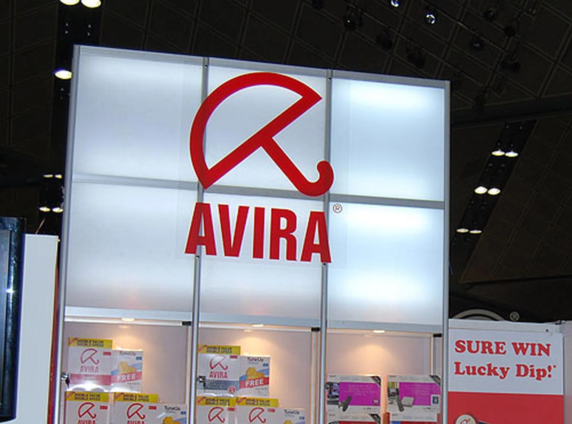 Avira was there at the 6th floor to hawk its antivirus and other security solutions.