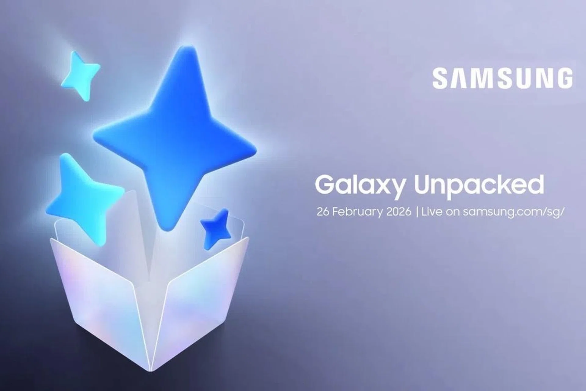 The Galaxy S26 series pre-registration is up! Image: Samsung Singapore