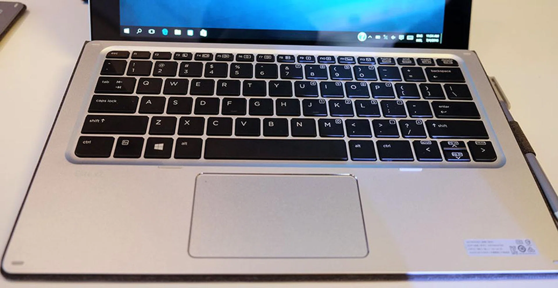 HP Elite x2 keyboard