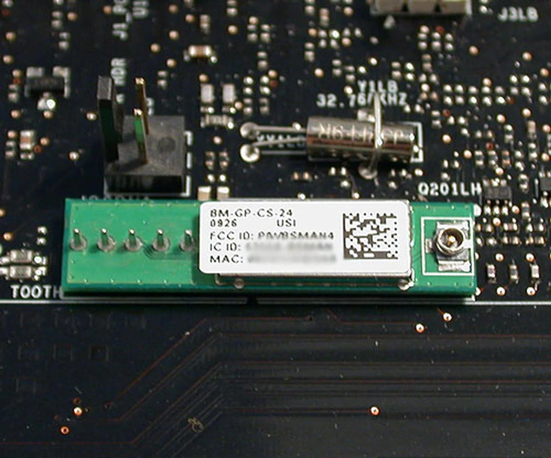 Another interesting feature on the DP55KG is this onboard Bluetooth module, not something that we find too often on motherboards.