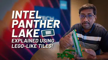 Intel next-gen Panther Lake processors explained using lego tiles