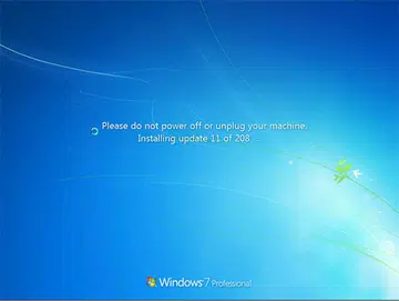 No more waiting for hundreds of updates to install!