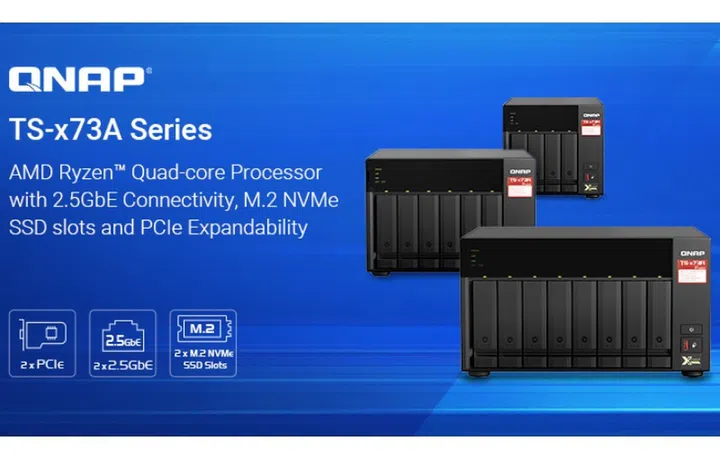 Users can change the OS for more business-like performance. Image courtesy of QNAP. 