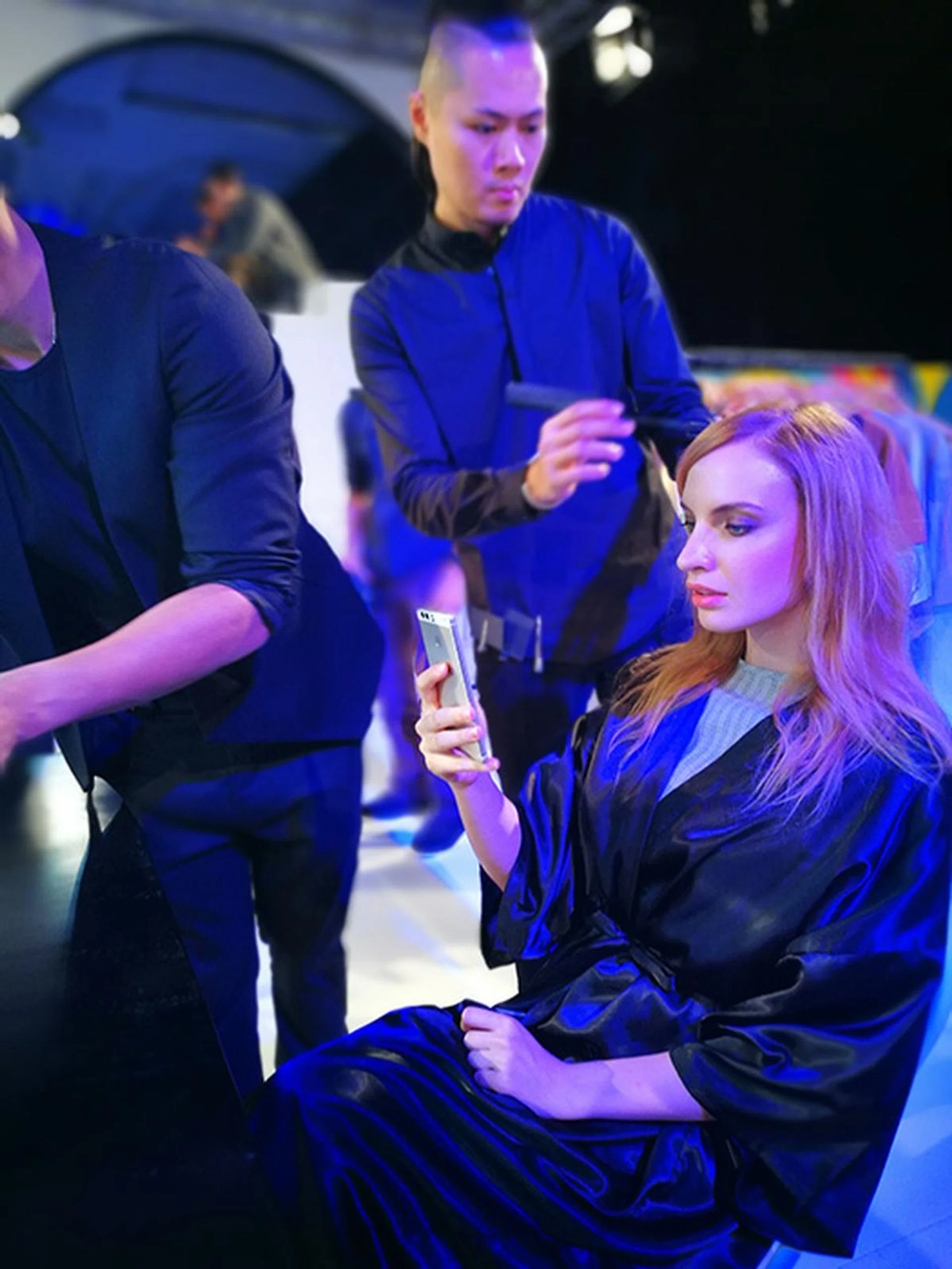 Here the focus point is on the model. 