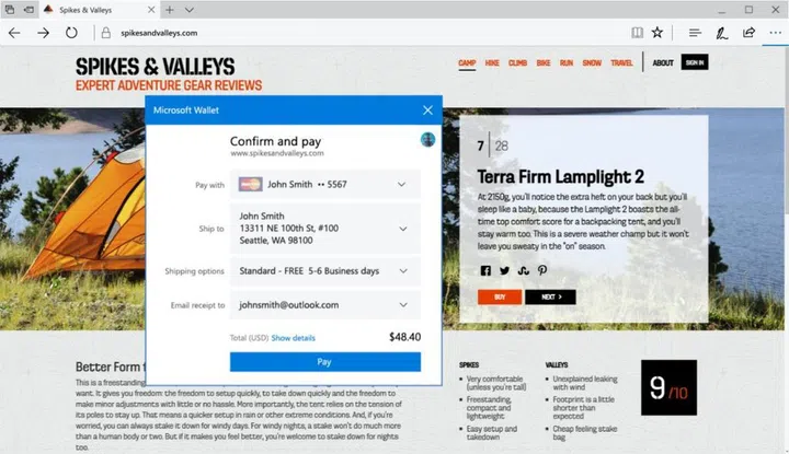 What's Microsoft Wallet? Think Apple Pay and you'll understand.
