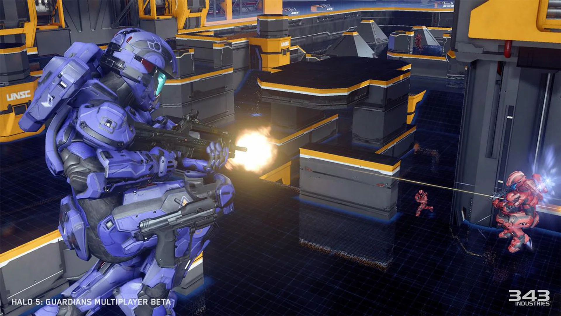 Crossfire's one of the most wide open maps to date in Halo.