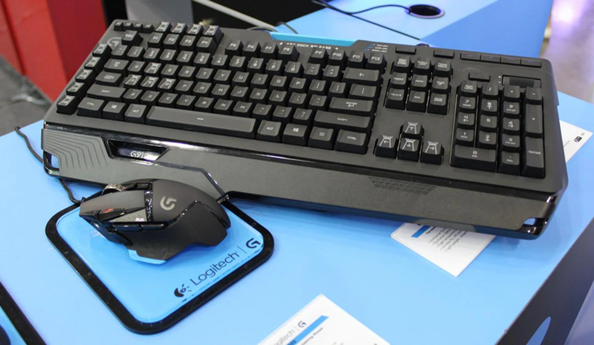 Logitech has one of the best bundles at the show with their Ultimate Gaming Pack. It bundles the G910 Orion Spark mechanical keyboard and the G502 Proteus Core gaming mouse for $348. Not only that, the bundle includes a Logitech G230 headphone, G440 gaming mouse pad and a G backpack to carry your Logitech gear in.