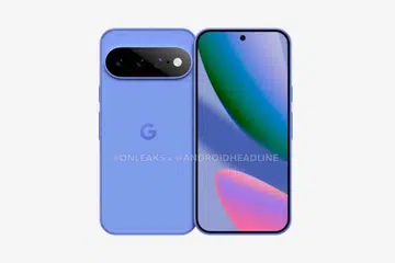 Leaked render of the Google Pixel 11.
