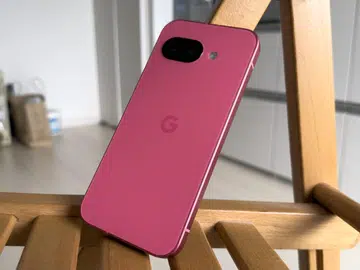 Our Google Pixel 9a review was the super pink Peony colourway, a fun colour. Photo: HWZ.