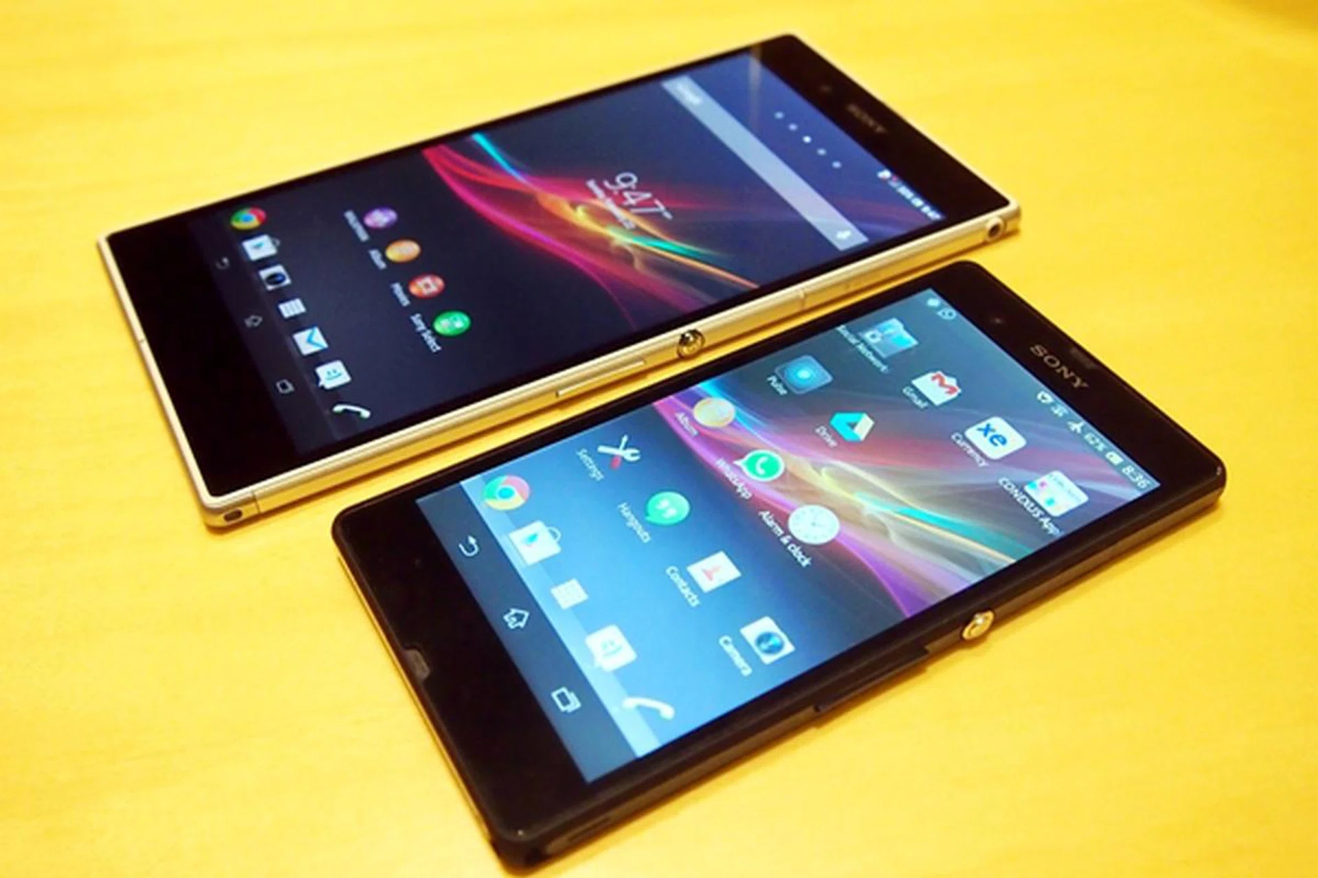 Another comparison shot between the Sony Xperia Z Ultra and Xperia Z.