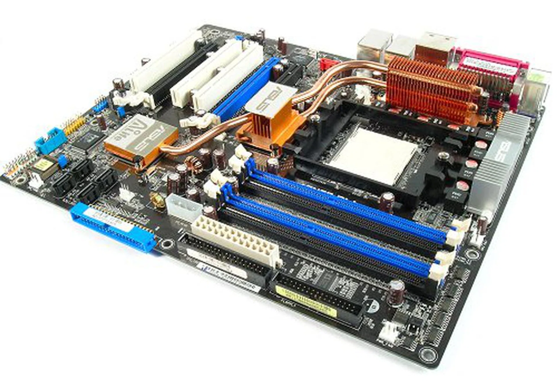 The ASUS A8N32-SLI Deluxe may well be the ultimate SLI gamer's motherboard (for now).