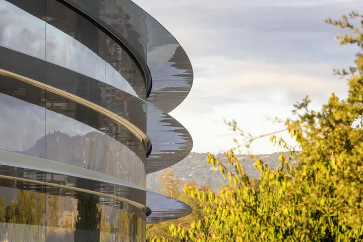 Apple Park's main building. Image credit: Apple.