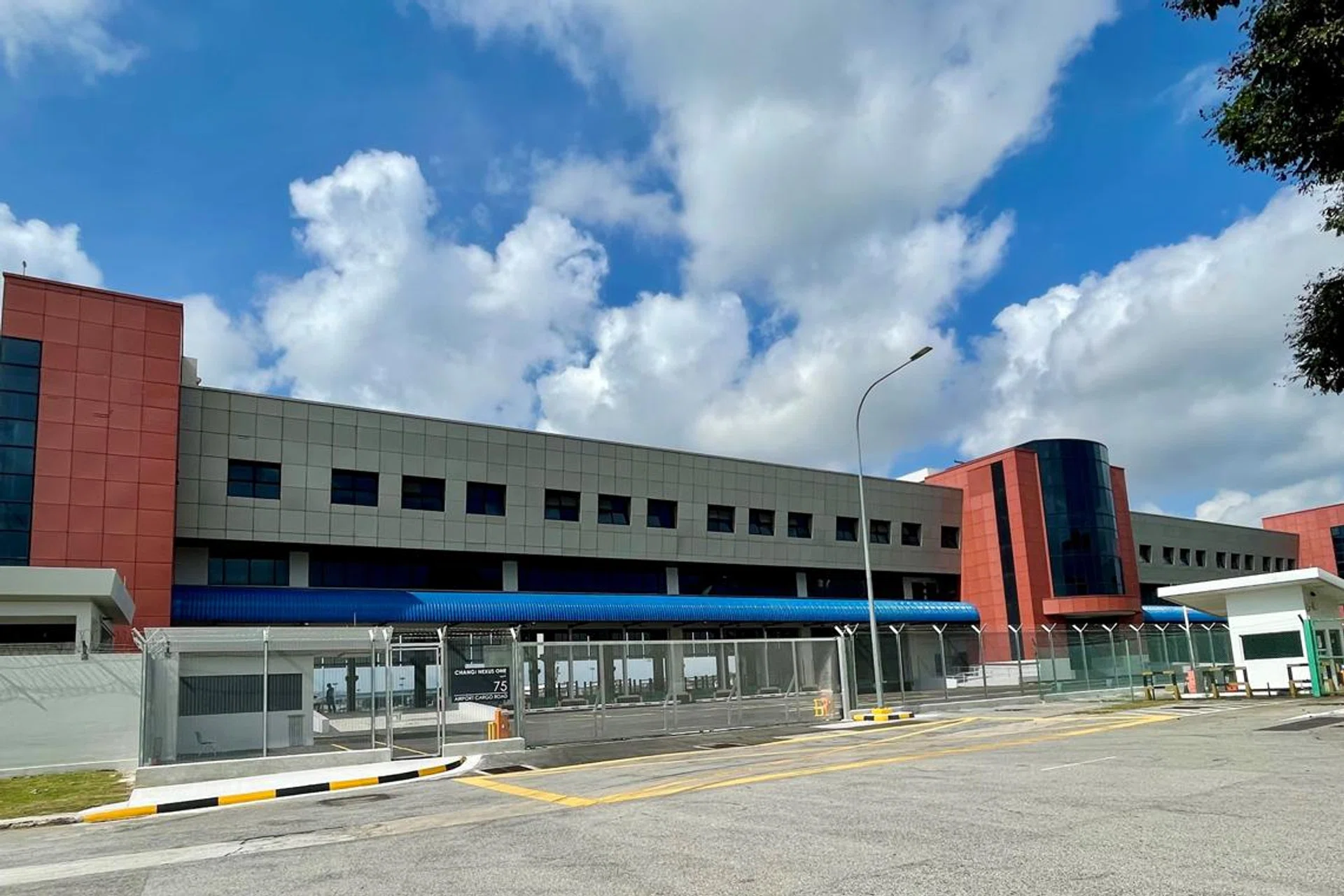 Exterior view of Changi Nexus One at Changi Airfreight Centre. Photo: Changi Airport Group.