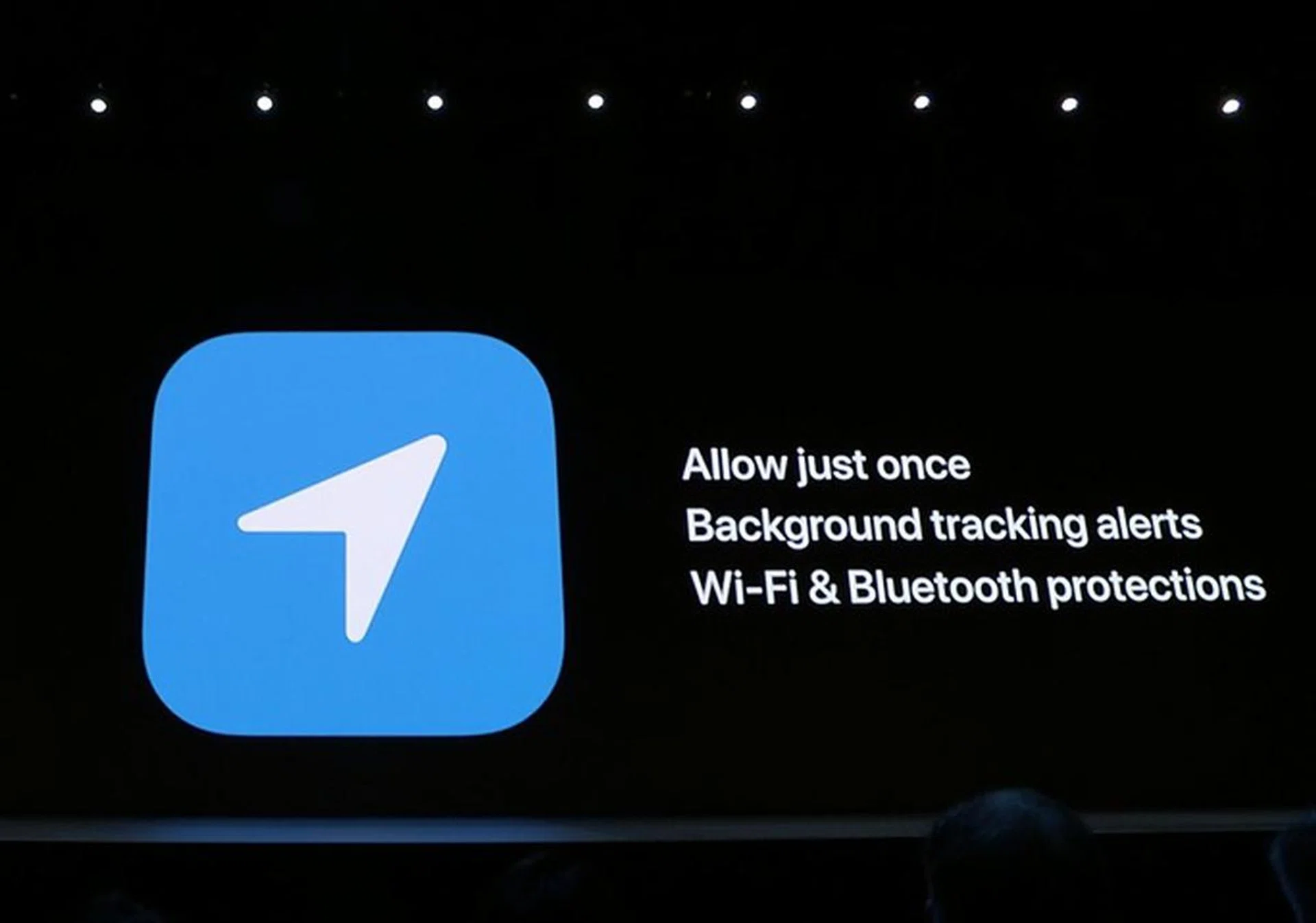 Apple doubles on privacy with more options within location services.
