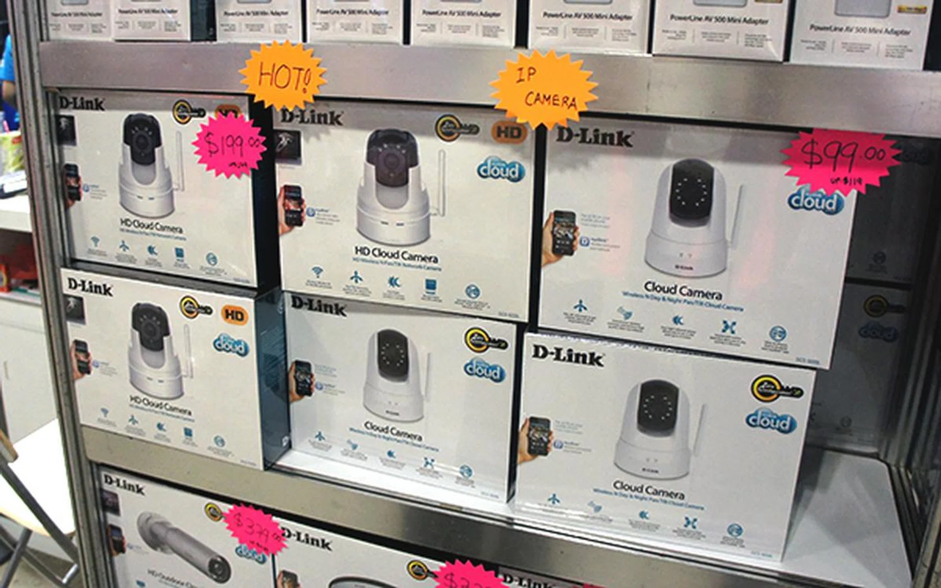 D-Link is the undisputed leader in the local IP camera scene and there are loads of models to choose from at the show. For instance, the DCS-5222L records in 720p and can pan, tilt and even zoom up to 10x. It is going for $199 (U.P.: $279).