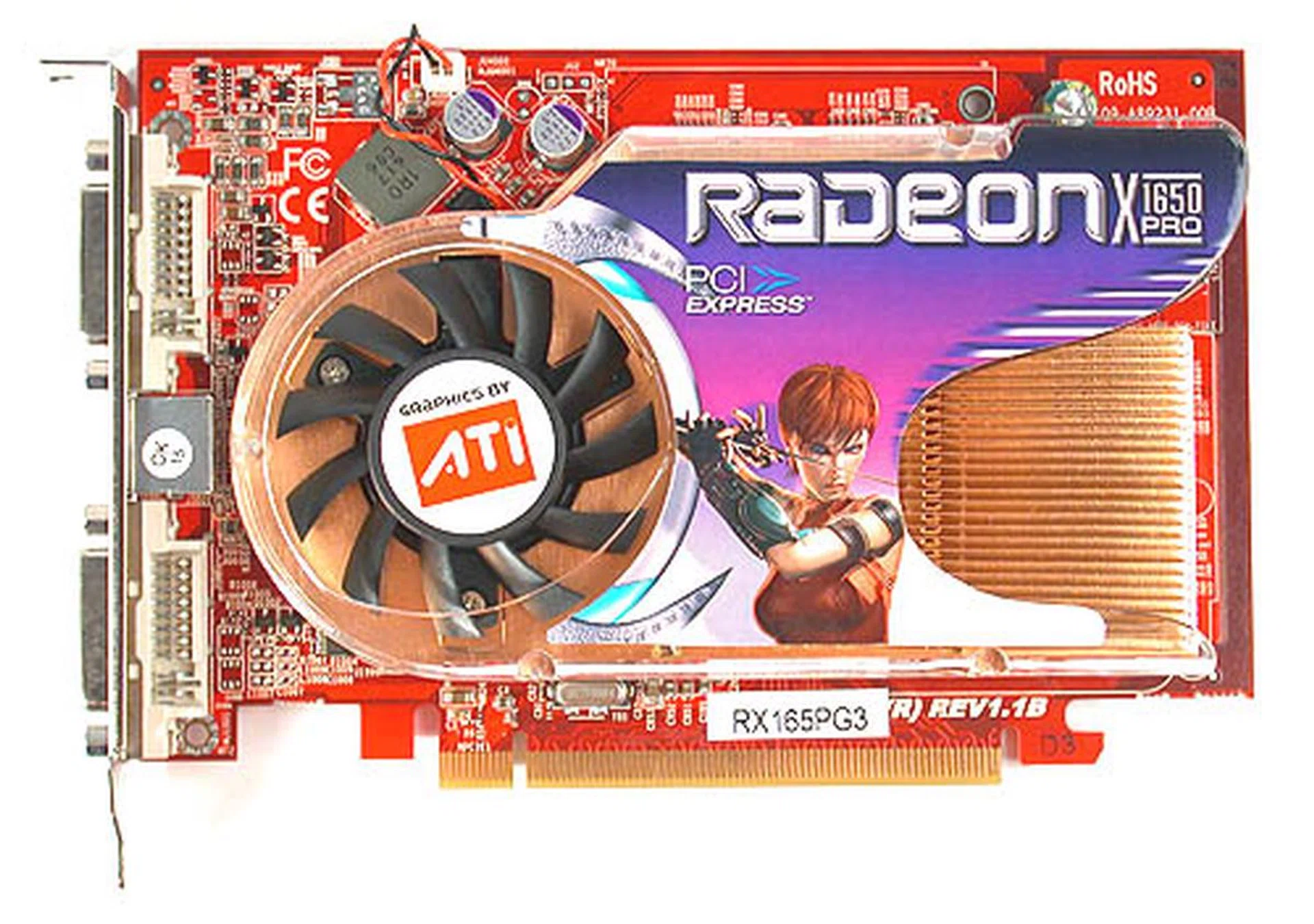 A different choice of cooler from the reference Radeon X1600 XT seems to be the most significant change in the Radeon X1650 PRO. Of course, many retail Radeon X1600 XTs in the market use their own custom coolers.