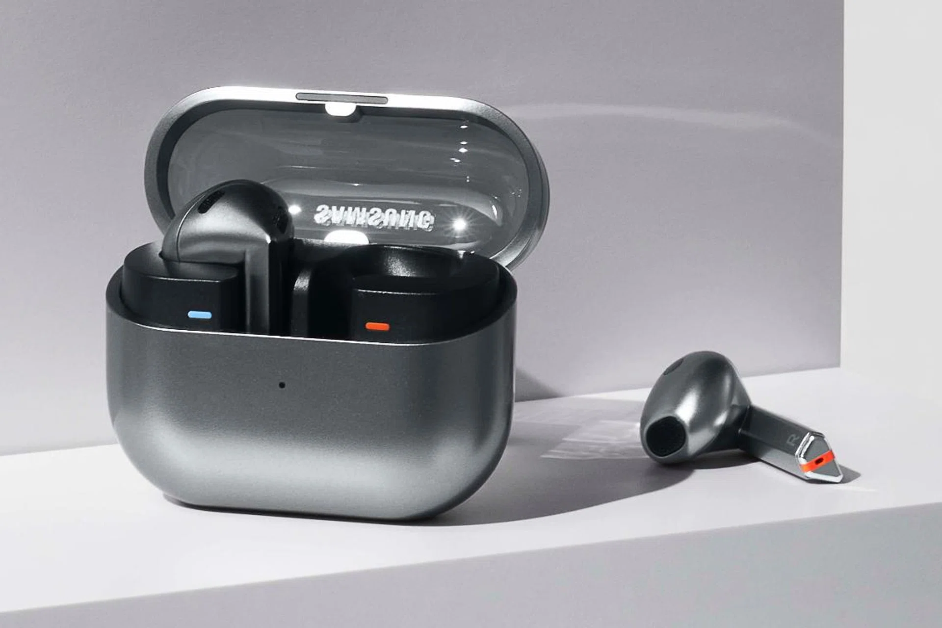 The new Samsung Galaxy Buds3. Photo: Samsung