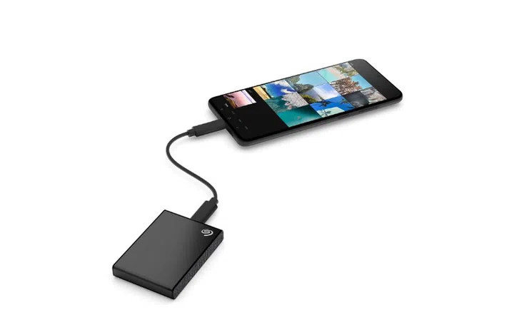 It can backup Android-based devices too. Image courtesy of Seagate. 