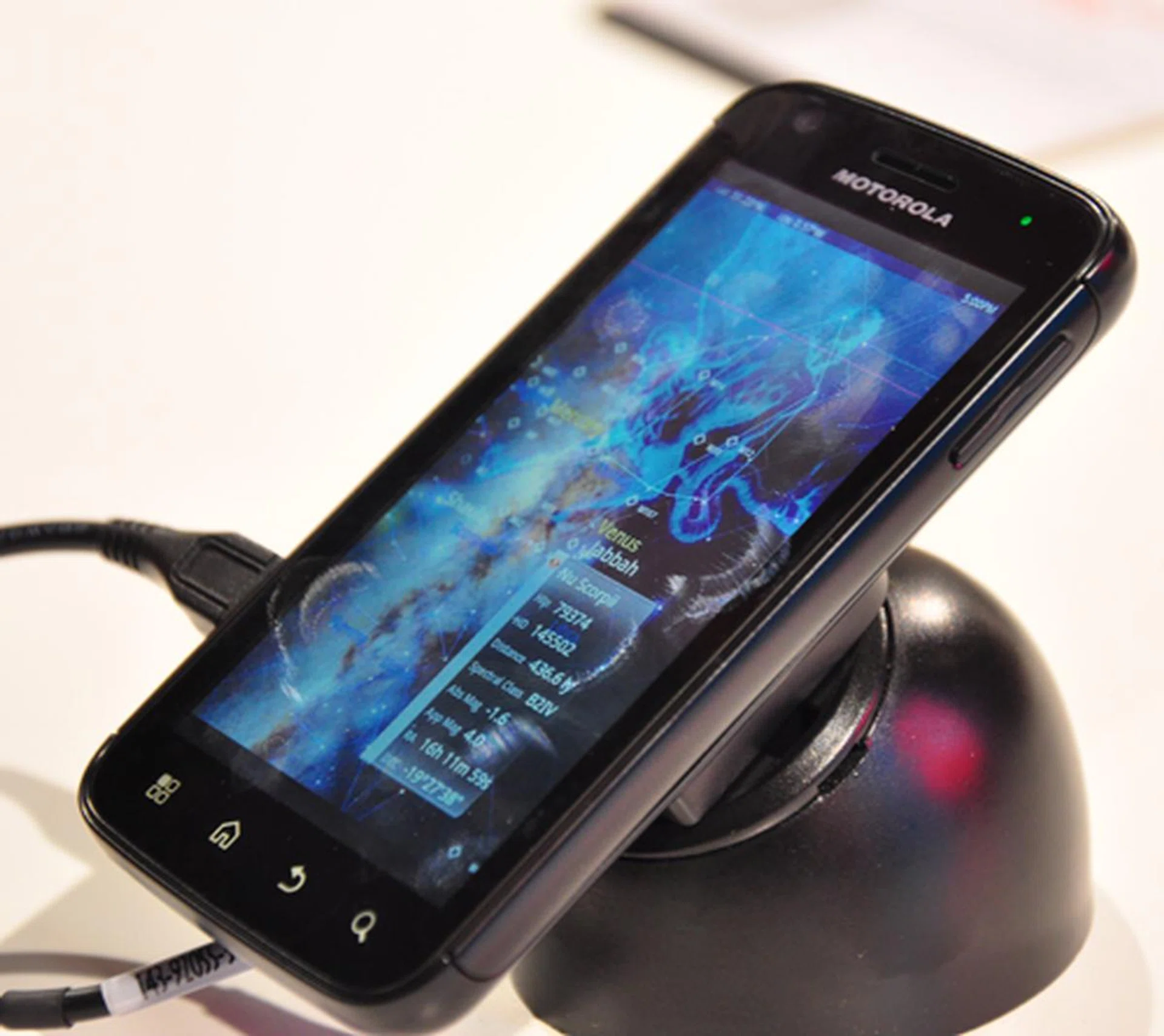 Remember the Atrix? The phone has a unique feature - alongside a Laptop Dock, the handset transforms into a fully functional computer while retaining its mobile capabilities.