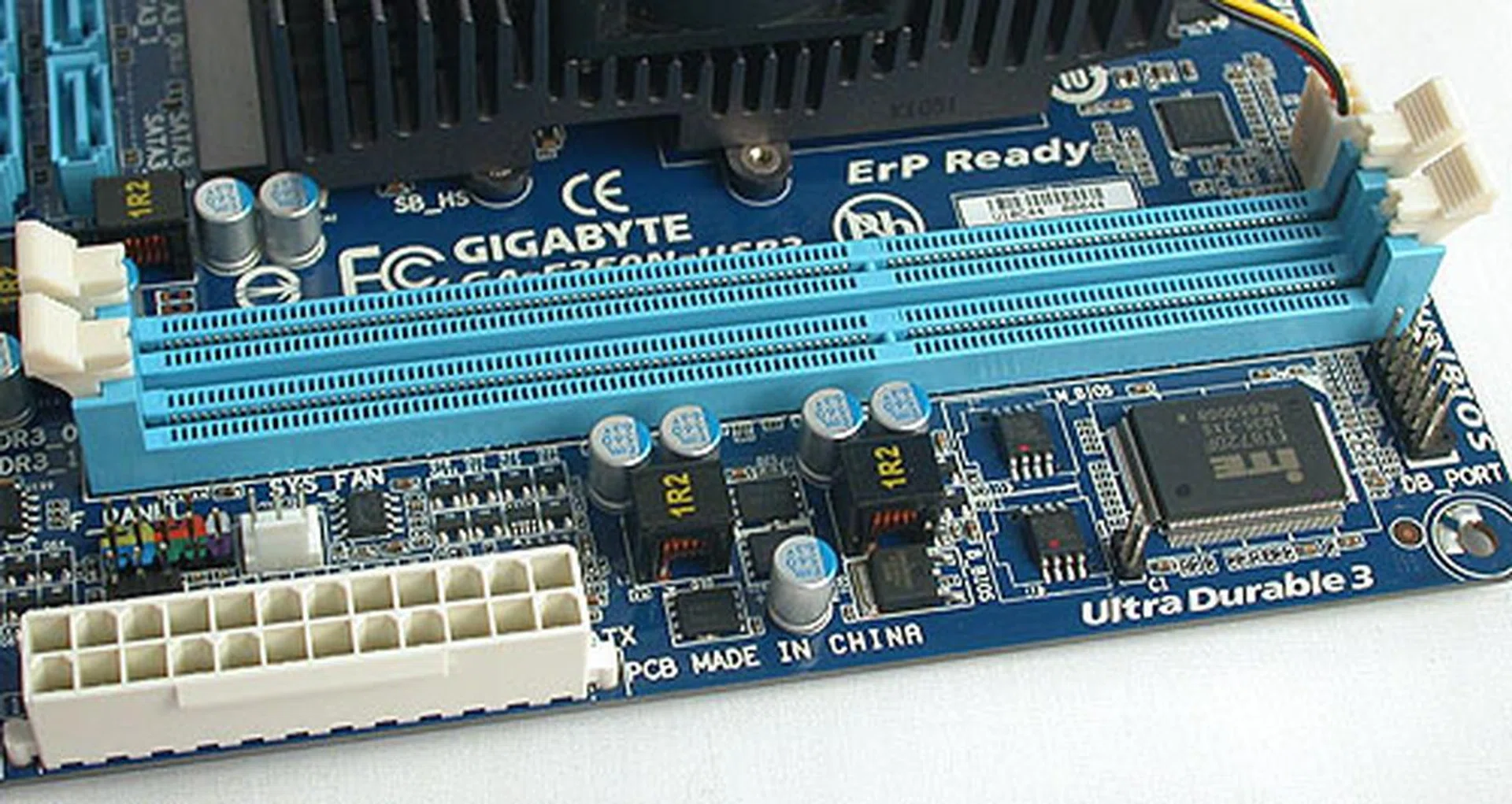 Another difference - the Gigabyte supports up to 1333MHz DDR3 compared to 1066MHz on the ASRock. From what we have seen, 1333MHz is the official norm for the platform. 