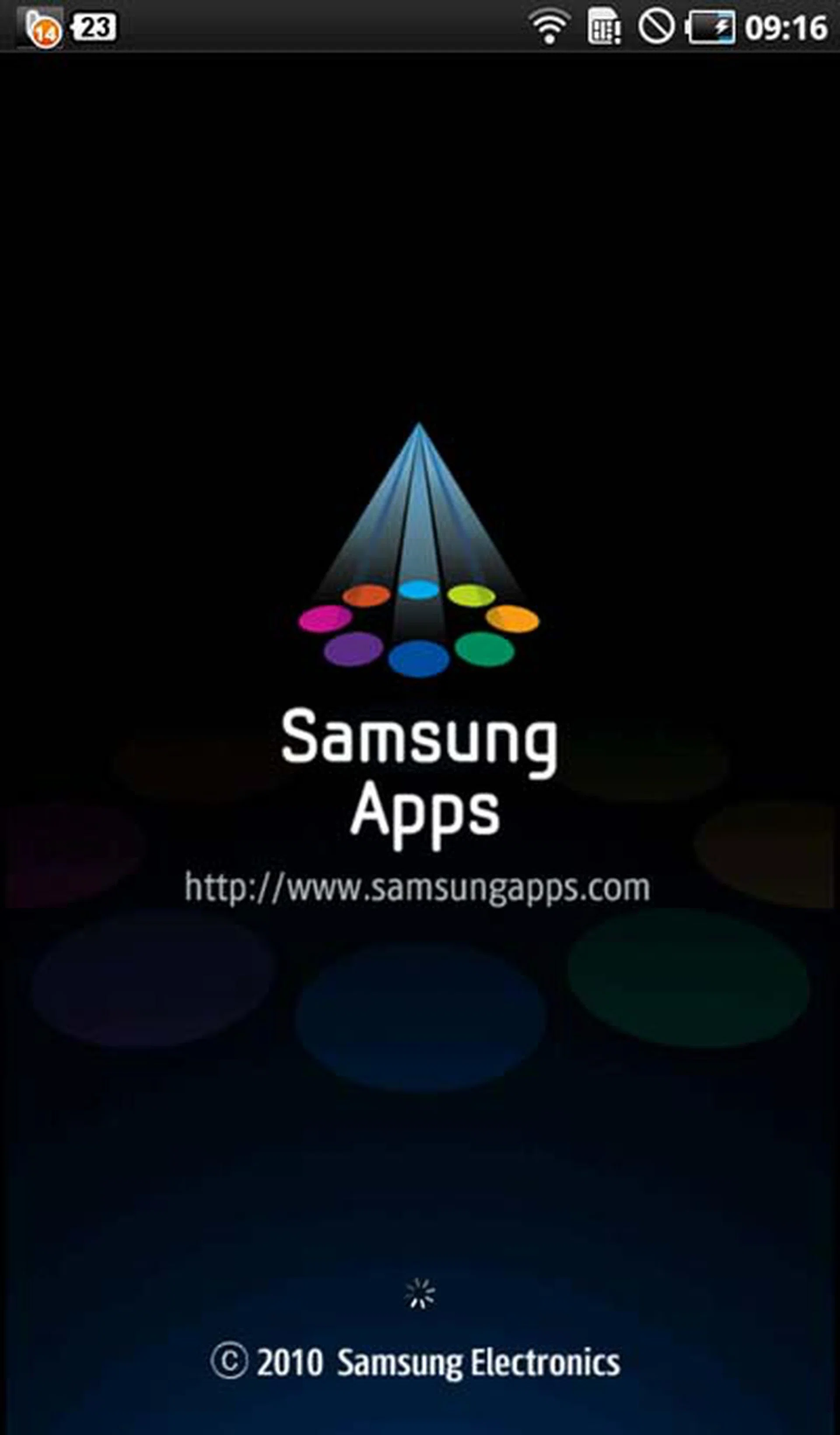 Samsung's very own App store, though we could only find two apps available at the moment.