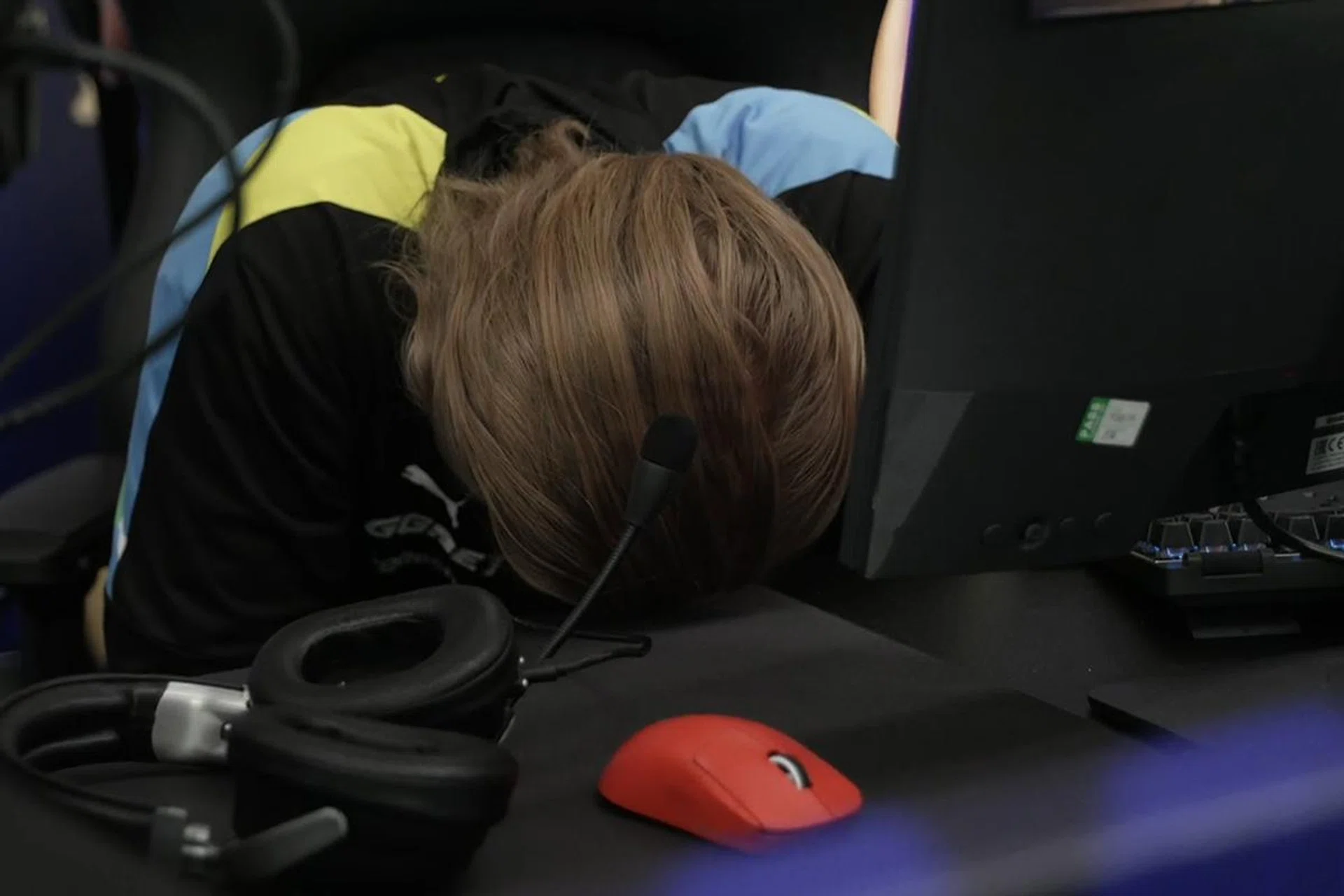 A tough loss to swallow for the Finnish in-game-leader. Photo: Blast