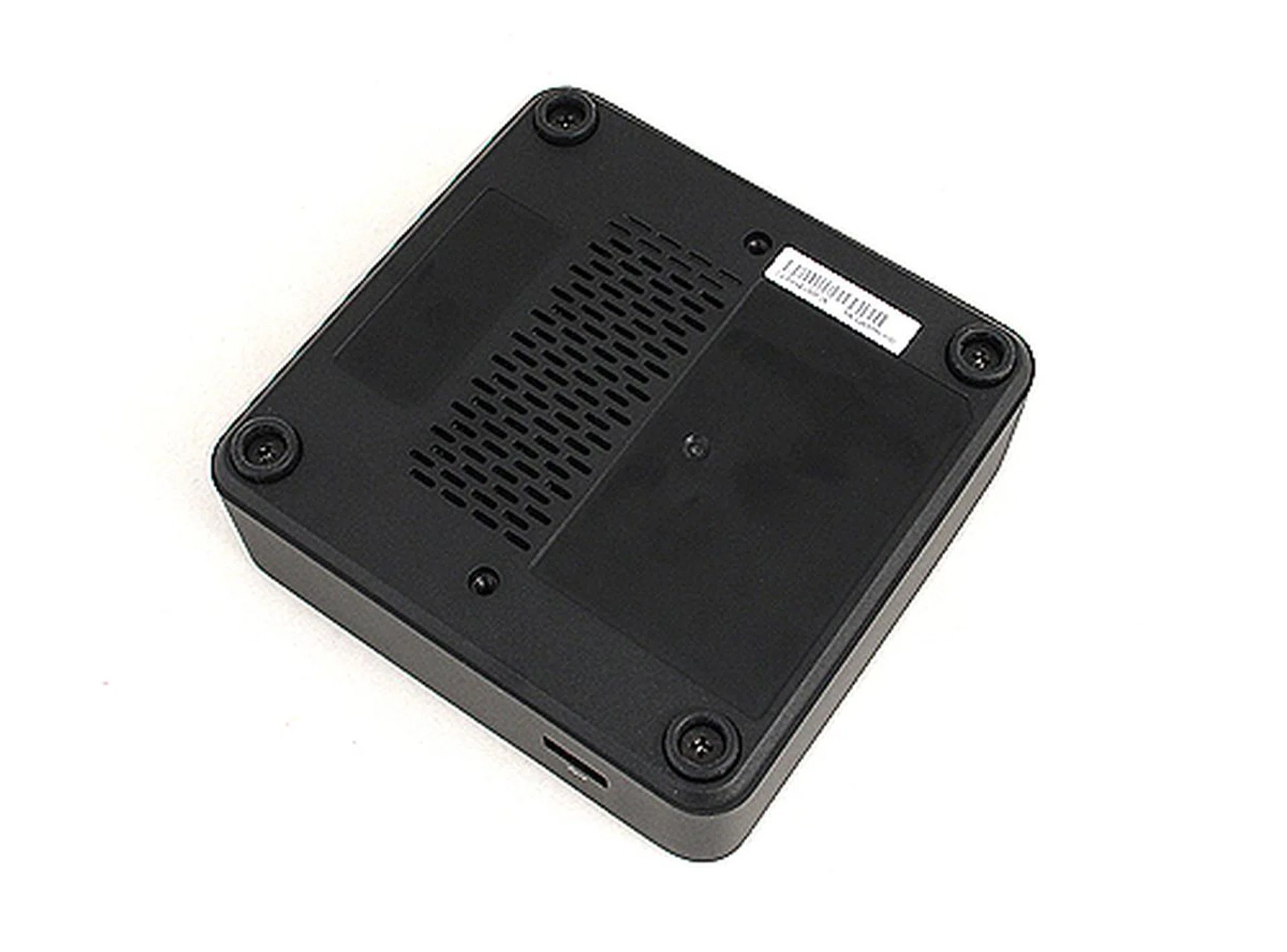 The kit requires you to provide your own memory and storage. To install them, you'd need to remove the bottom cover below.