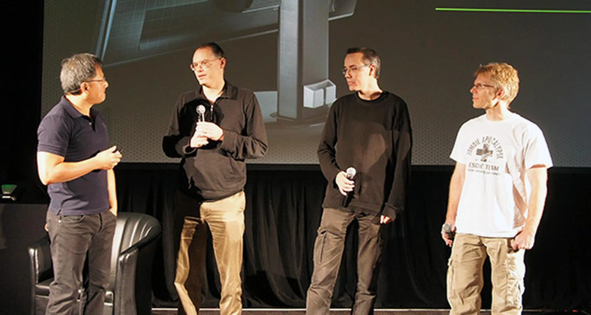 Special guests at the event, Tim Sweeney, Johan Andersson and John Carmack were all optimistic about what G-Sync can do for gaming and gamers.