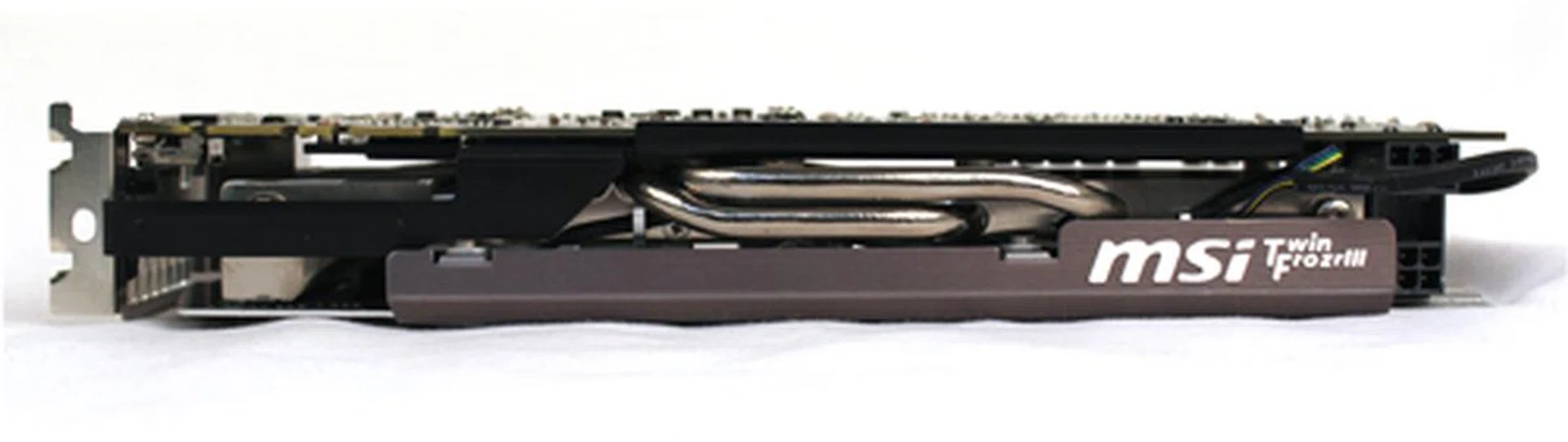 Like the reference model, MSI's GTX 680 uses 2 x 6-pin power connectors.