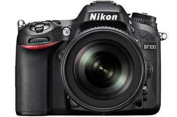The D7100 is Nikon's high-end DX-format DSLR camera; it sports a magnesium alloy body and rubber sealing of individual components.
