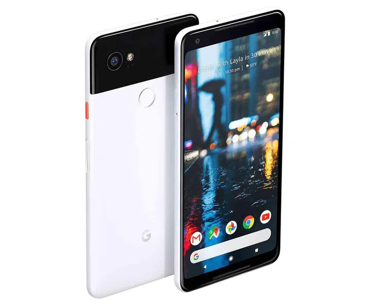 The Google Pixel 2 XL.