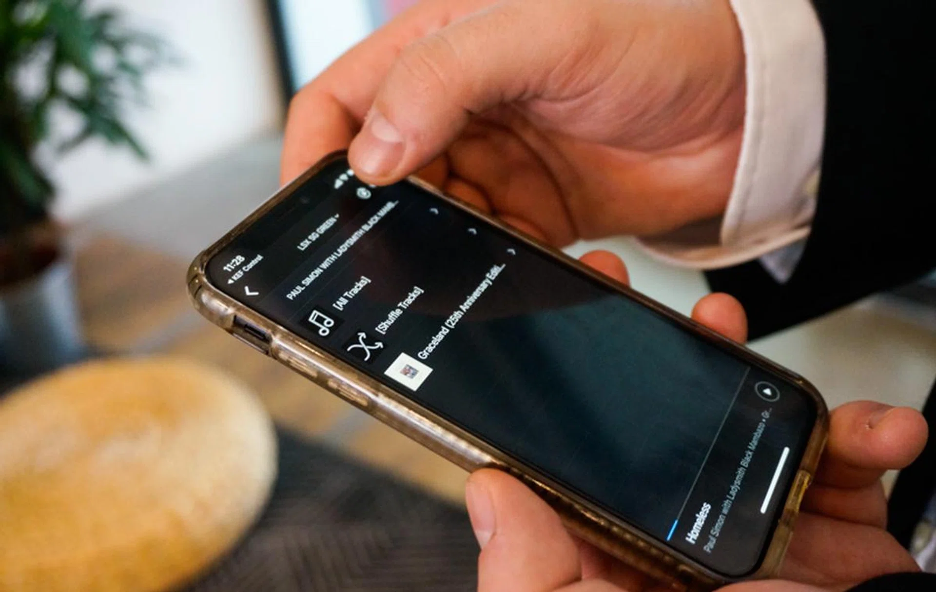 Then use the KEF Stream app to send music to it.