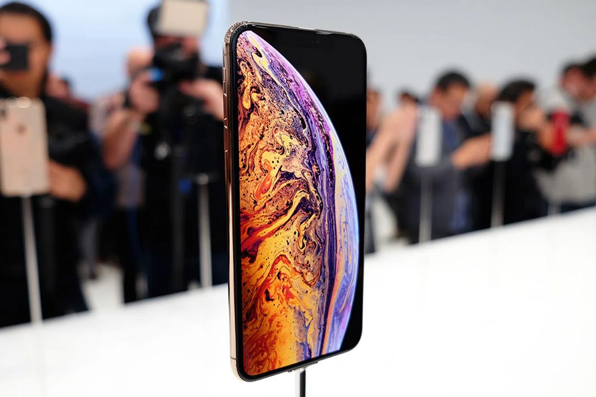 The Apple iPhone XS Max. 