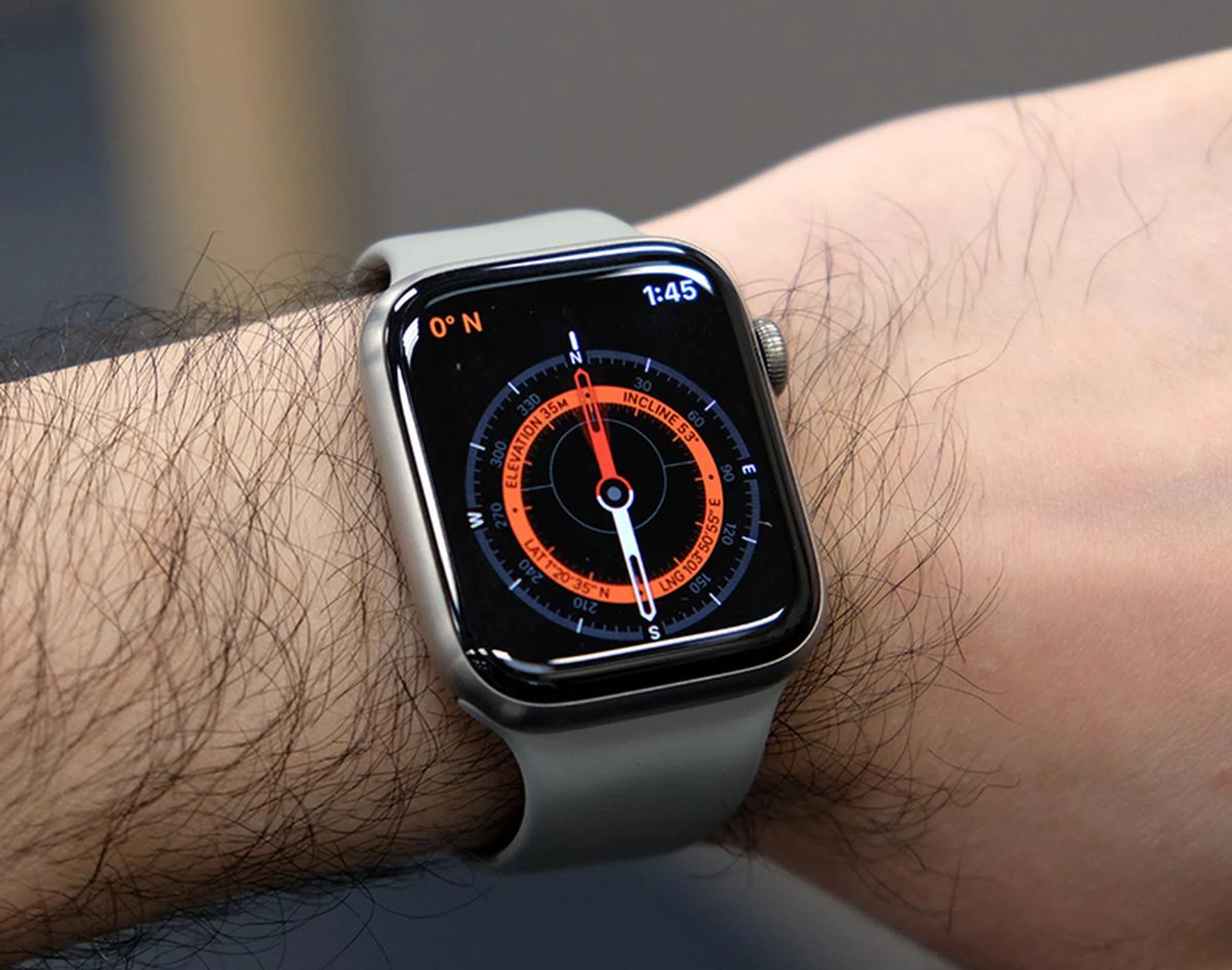 The built-in compass is a helpful and fun new addition to the Apple Watch.