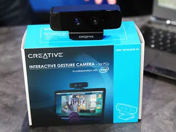 If you want to start developing gesture and facial recognition software, you'll need the Creative Interactive Gesture Camera Developer Kit which will cost you US$149.