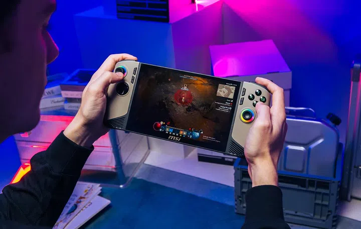 Meet the new handhelds from MSI. Image: MSI