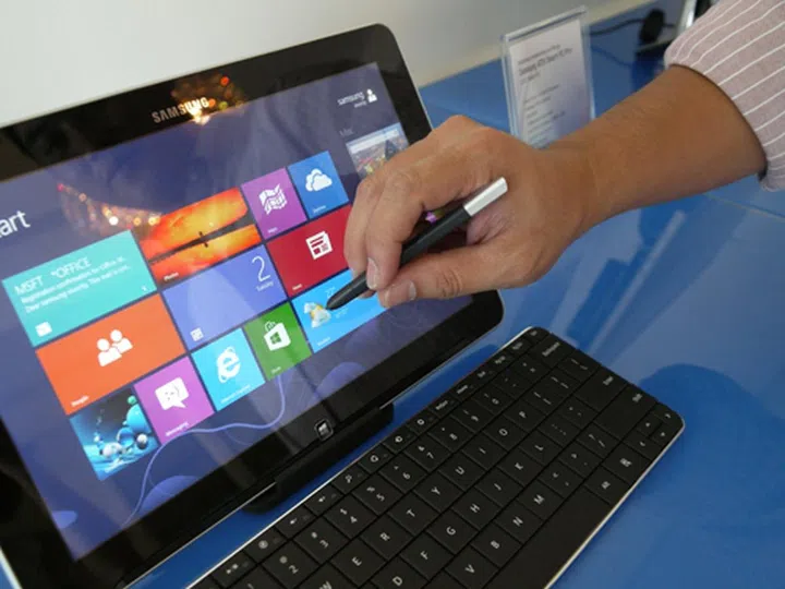 The S-Pen gives users a greater flexibility on how to use their Windows 8 tablet. 