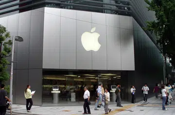 An Apple Store in South Korea.