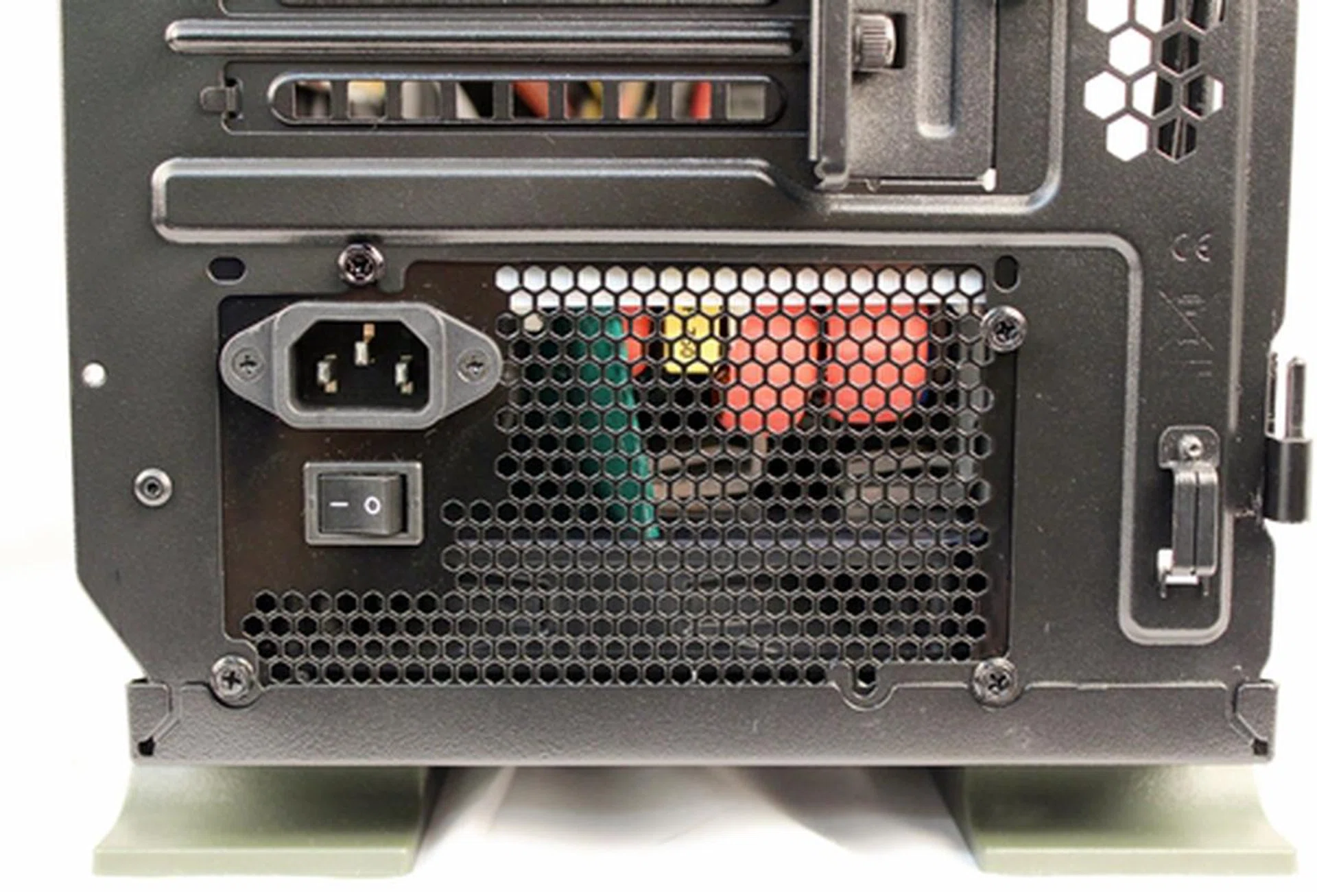 We secured our PSU with four M3 screws.