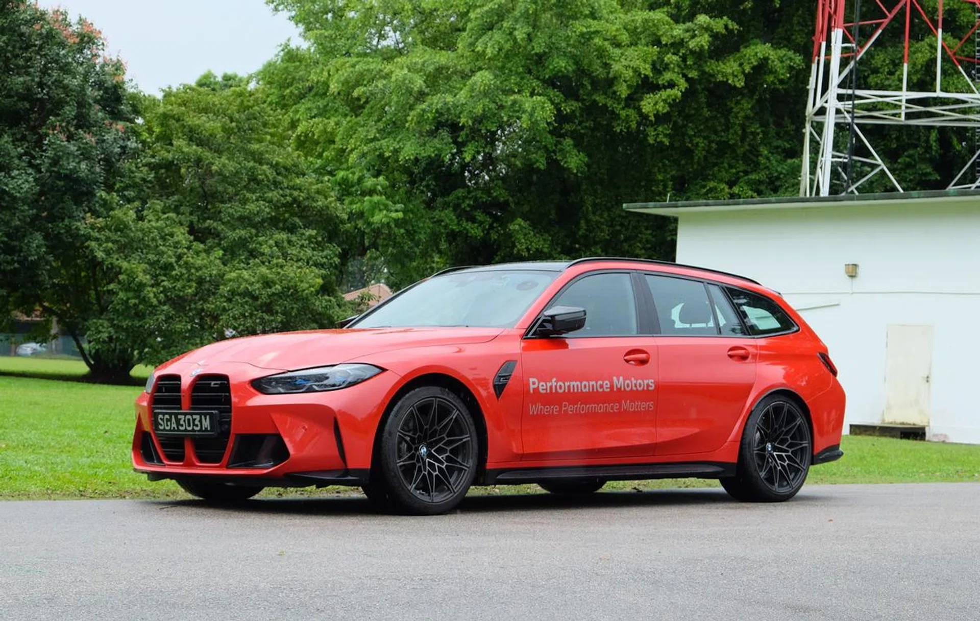 This is the first time BMW ever made a touring version of the M3. 