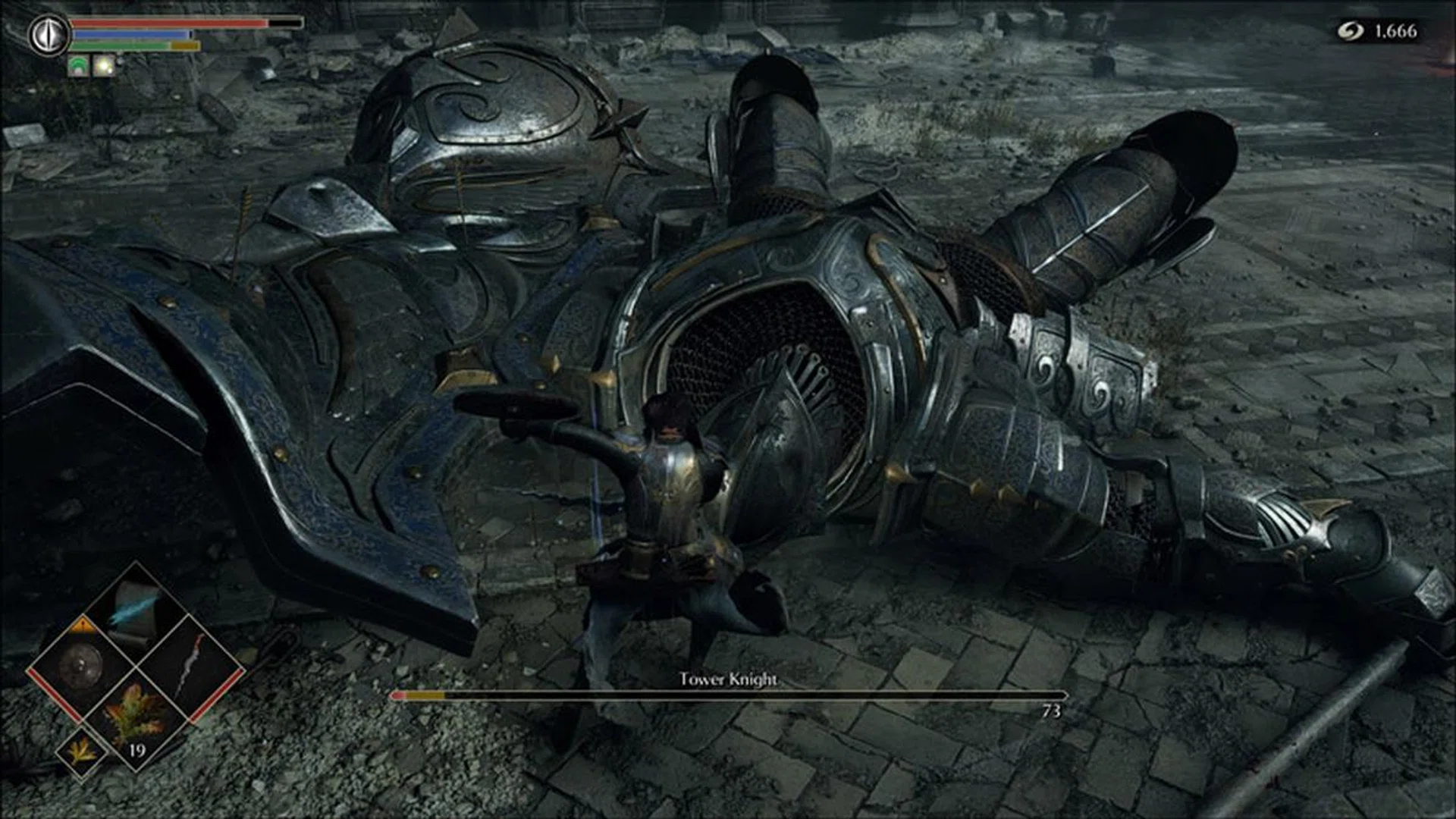 If you're having difficulty with bosses, you could always summon other players to join the fight in multiplayer. I never ended up doing so, partly because I have no Demon's Souls-playing friends. At least now I can help THEM out, though. 