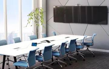 The Studio E70 is designed for use in larger conferences. Image source: Poly.